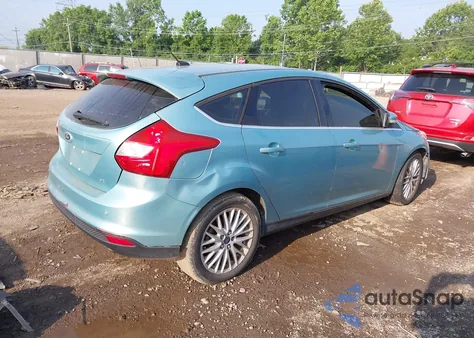 2012 Ford Focus Sel из США, поврежденный, VIN 1FAHP3M2XCL152744